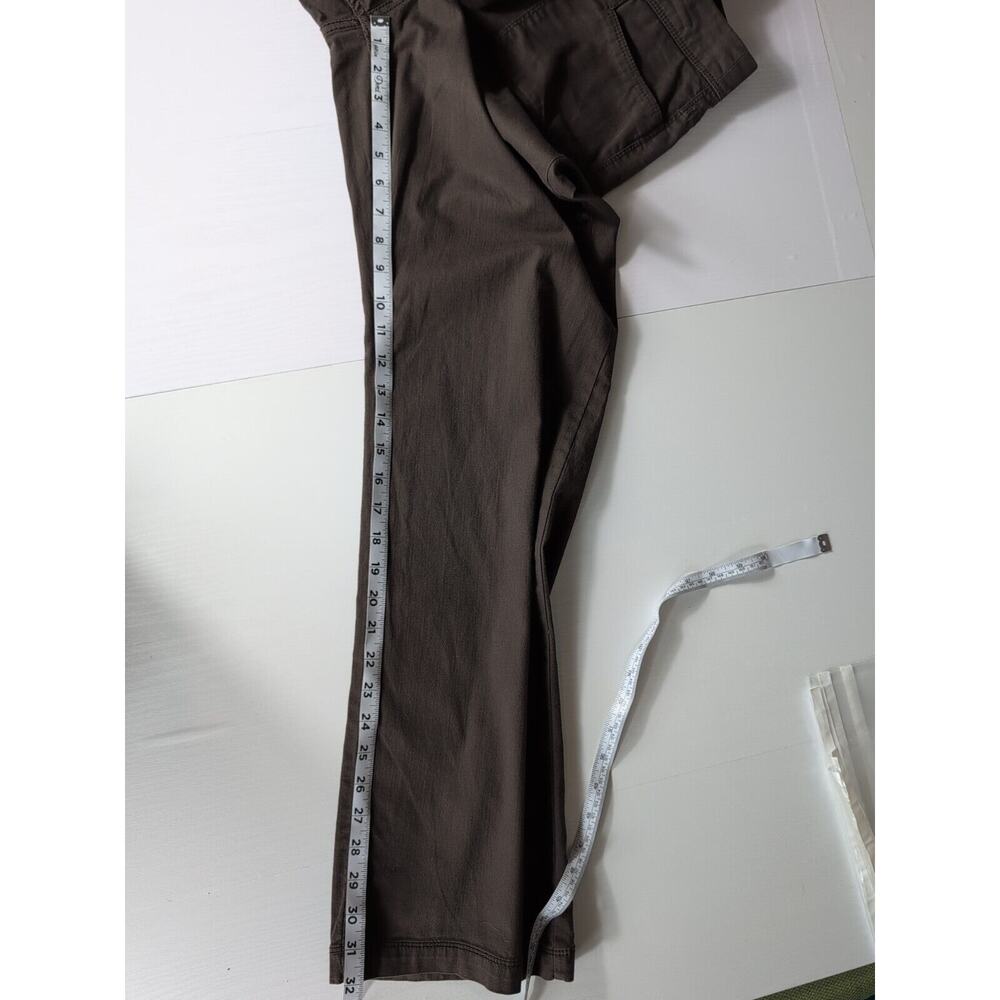 Sonoma Womens Modern Bootcut Cargo Pants Gray Original Fit Hi-Rise Stretch Sz 14 - Picture 11 of 13